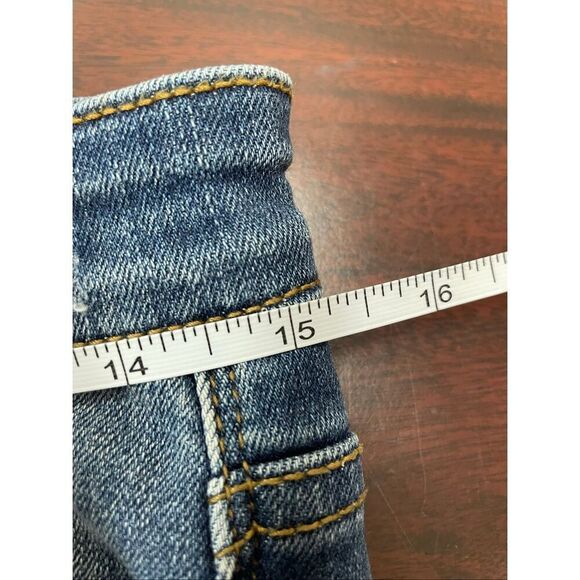 Judy Blue Skinny Fit Jeans with Leopard Print Patches Size 5/27 - Picture 8 of 9